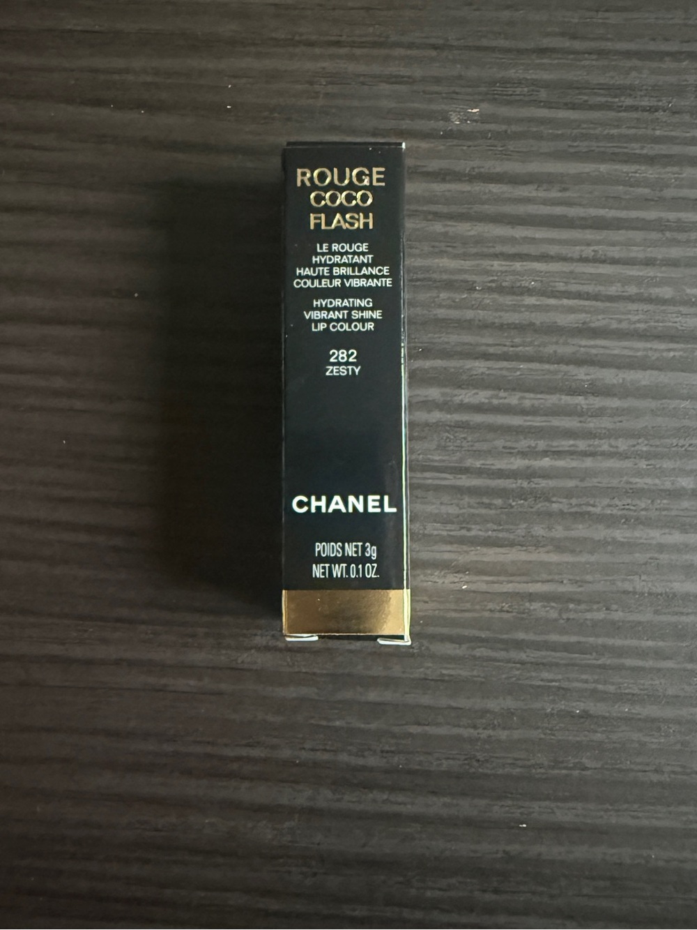 CHANEL Rouge Coco Flash Lip Colour - 282 Zesty (Vibrant Orange)